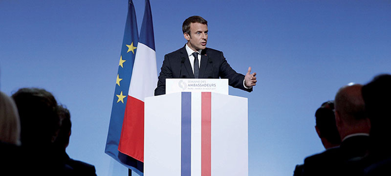 Macron face au terrorisme