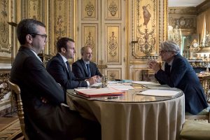 Emmanuel Macron et Jean-Claude Mailly - Politique Magazine