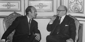 Valéry Giscard d'Estaing et Edgar Faure - Politique Magazine