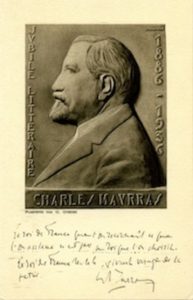 1936 – Jubilé littéraire de Charles Maurras.