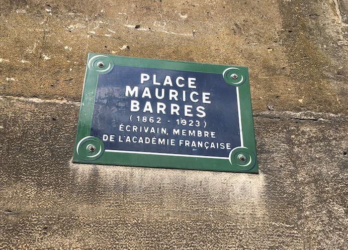Le dé-place-ment de Maurice Barrès